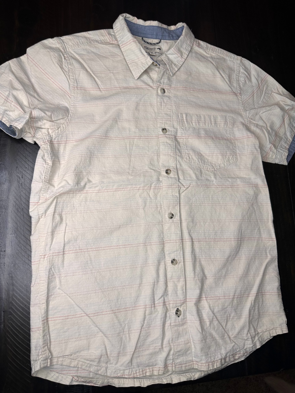 Toad&Co Cream Button-Up